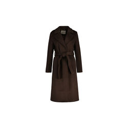 Belted Wool Blend Coat, deep brown, Gant