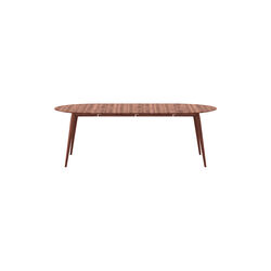 PLAYdinner Round Ø220 Dining Table with Extension incl. 2 Extension Leaves, natural oiled walnut PLAYdinner Round Ø220 Dining Table with Extension incl. 2 Extension Leaves, natural oiled walnut, Bruunmunch Furniture