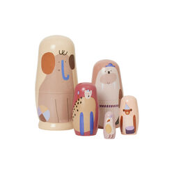 Critter Nesting Dolls, Ferm Living Kids