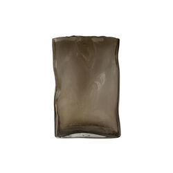 Meadow glass vase large, brown, DBKD