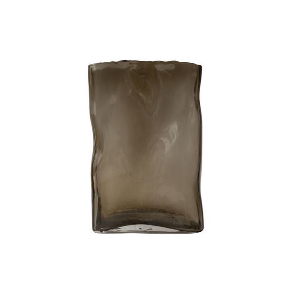 Meadow glass vase large, brown, DBKD