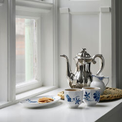 Bl&aring; Mega Riflet asiett 23,5 cm, Royal Copenhagen