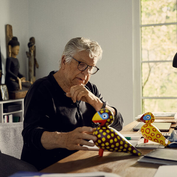 Sangfugl x Leif Sylvester 2025, blue eyes, Kay Bojesen Denmark