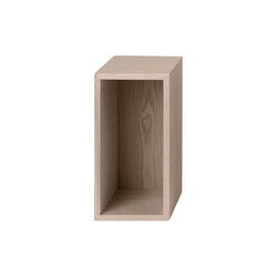 Stacked Storage System Backboard, oak, Muuto
