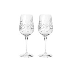 Crispy Monsieur rødvinsglass 2 stk., klar