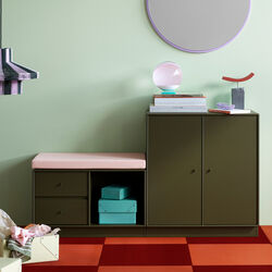 REST I Bench, 01 white, Montana Furniture