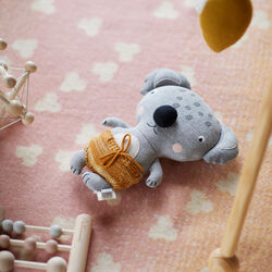 Melvin Babypledd, Light Rosa/Yellow, Røros Tweed