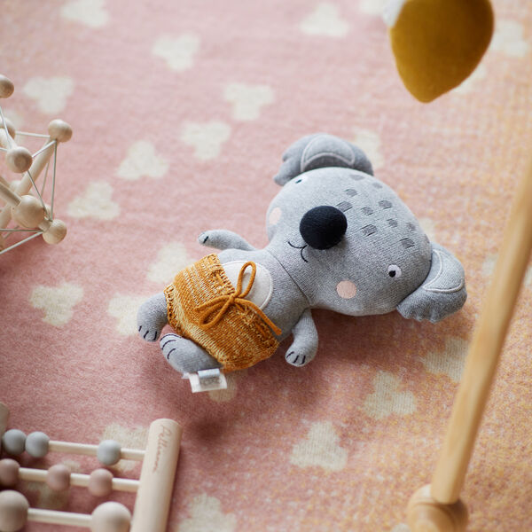 Melvin Babypledd, Light Rosa/Yellow Melvin Babypledd, Light Rosa/Yellow, Røros Tweed