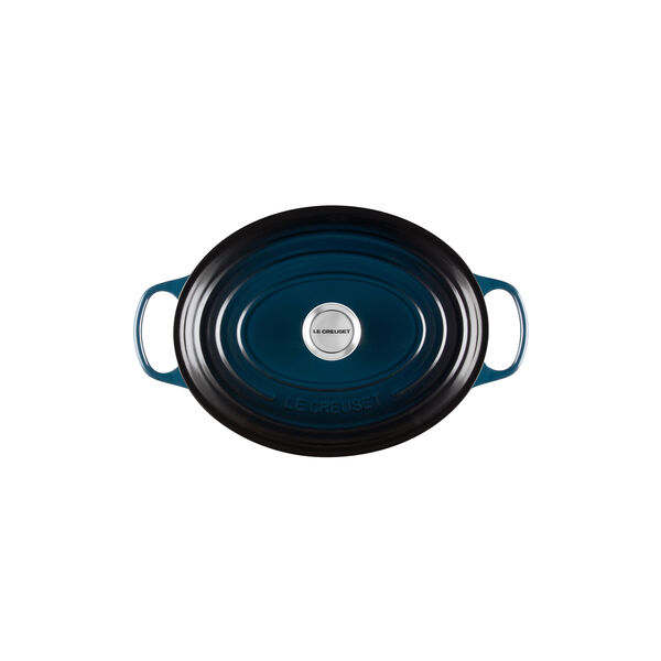 Signature oval gryte 31 cm, nuit, Le Creuset