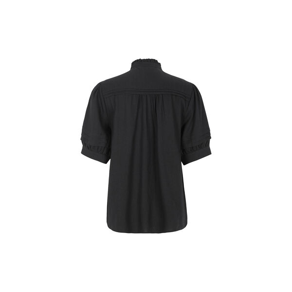 SRYindi Frill Shirt, black, Soft Rebels