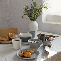 Colorit asjett &Oslash; 19 cm, grey, Knabstrup Keramik