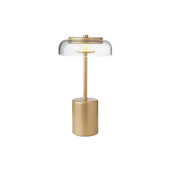Blossi Mini Portable Table Lamp, nordic gold, Nuura