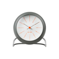 Bankers Bordur | M&oslash;rk gr&aring;, Arne Jacobsen Clocks