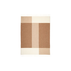 Layer pledd blanket, brown, Northern