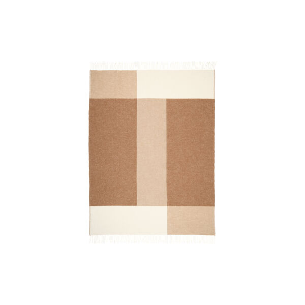 Layer pledd blanket, brown, Northern