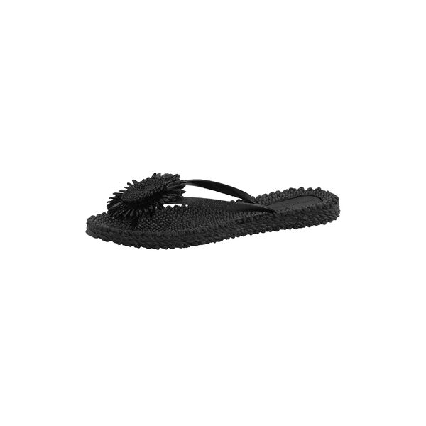 Flip Flop With Flower, black, Ilse Jacobsen Hornb&aelig;k