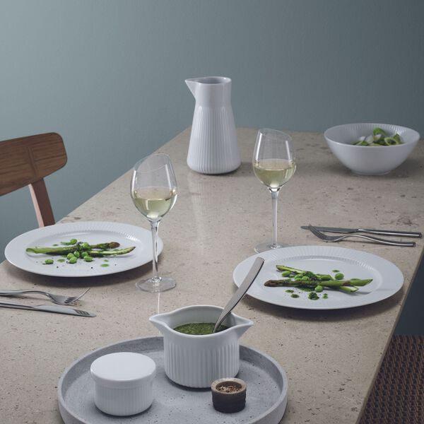 Legio Nova Middagstallerken 28 cm, white Legio Nova Middagstallerken 28 cm, white, Eva Trio