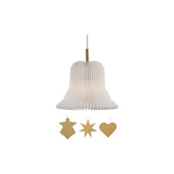 Le Klint 193 Golden Bell Pendant, white, LE KLINT