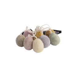 Mini egg 8 stk., pastel marble, Gry & Sif