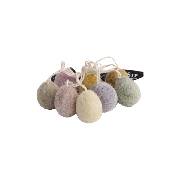 Mini egg 8 stk., pastel marble, Gry & Sif