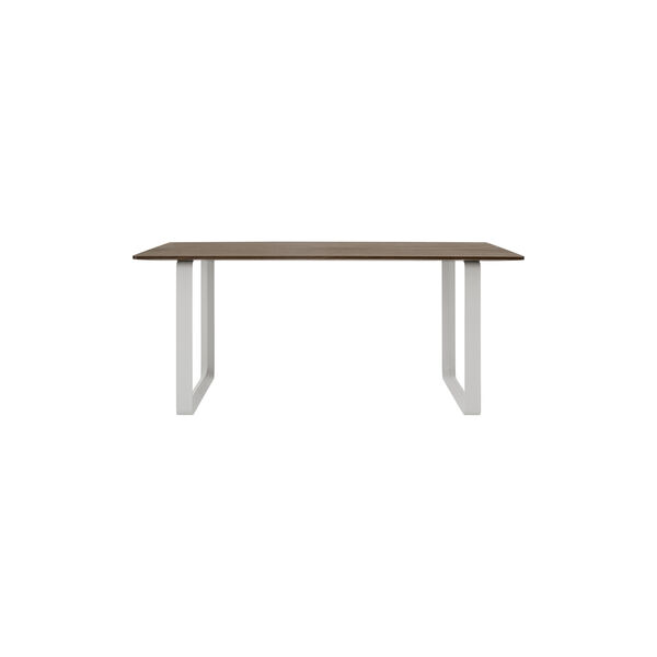70/70 Table, solid smoked oak/grey, Muuto