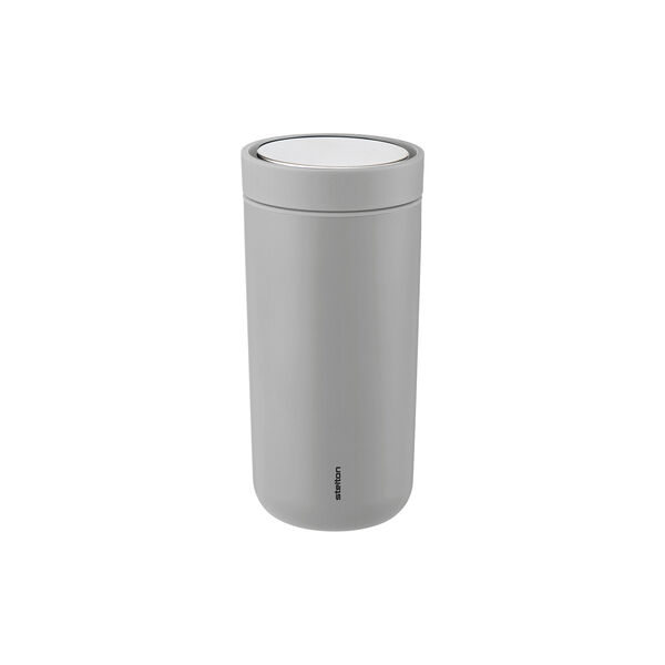To Go Click termokopp 0,4 L, soft light grey, Stelton