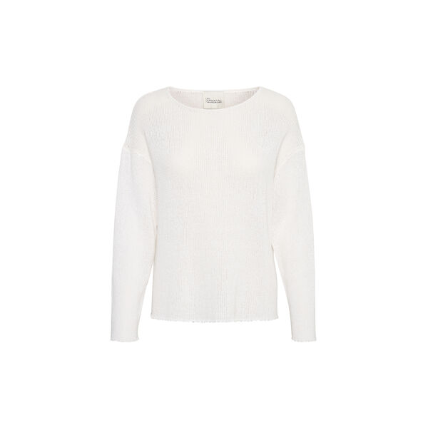 DivaMW Boxy Knit Blouse, bright white, My Essential Wardrobe