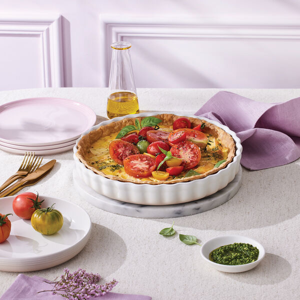 Heritage paiform, meringue, Le Creuset