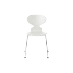 Myren&trade; 3101 farget stol, white/chrome, Fritz Hansen