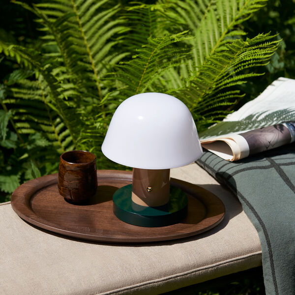 Setago JH27 bordlampe, nude/forest, &Tradition