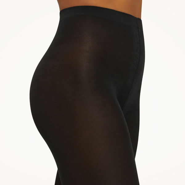 Satin Opaque 50 Tights, black, Wolford