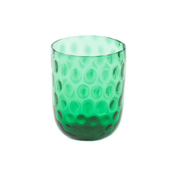 Danish Summer Small Drops glass, green, Kodanska