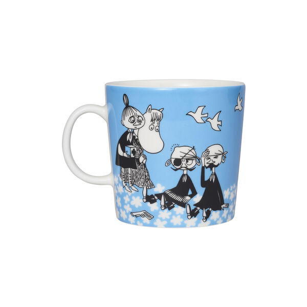 Mummi kopp Fred, blå, Moomin Arabia