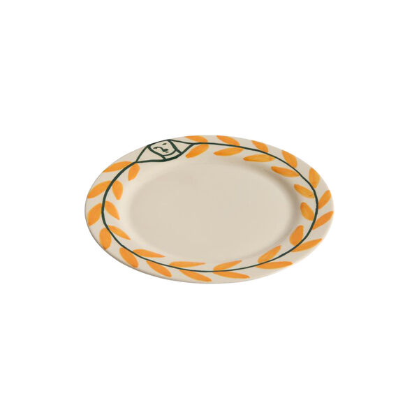 La Pittura tallerken, golden leaf, HAY