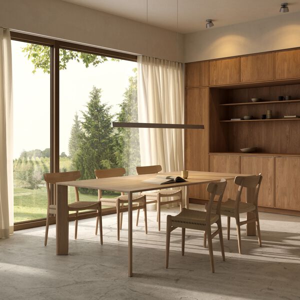 EDGE LINEAR S1500 pendel, titanium, LIGHT-POINT