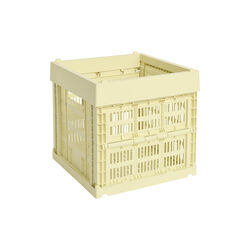 HAY Colour Crate Cube, light yellow, HAY