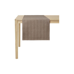 Herringbone bordl&oslash;per, valn&oslash;tt, Georg Jensen Damask