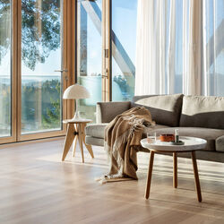 Kattefot Pledd, Burnt Ochre, R&oslash;ros Tweed