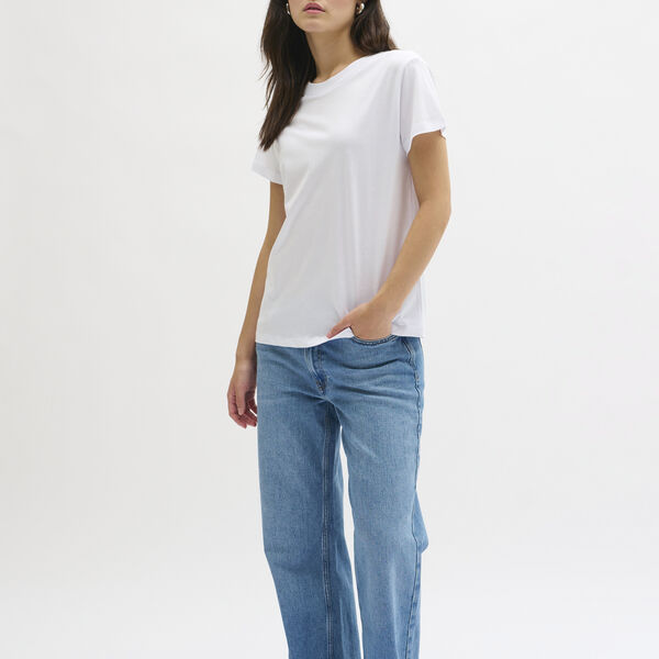 HanneMW Tee, bright white, My Essential Wardrobe