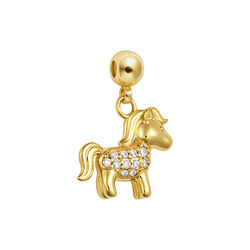 Pony Charm, gold, WHO IS SHE