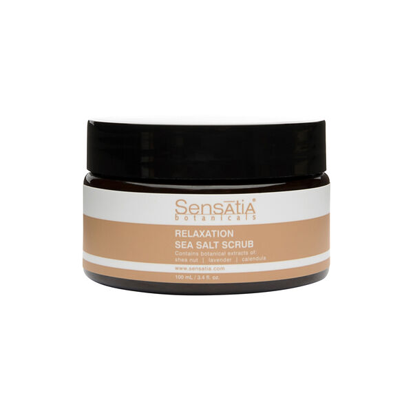Relaxation Sea Salt Scrub, Sensatia Botanicals