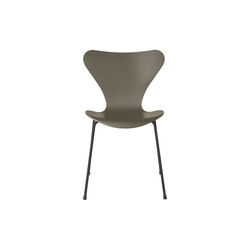 Serie 7&trade; 3107 lakkert stol, olive green/warm graphite, Fritz Hansen