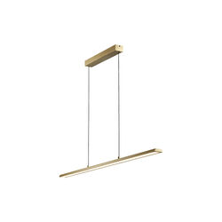 SLIM S1200 Pendant, brass, LIGHT-POINT