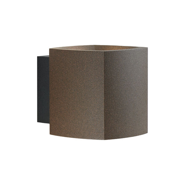 MIRAGE WALL 1+ vegglampe, rust, LIGHT-POINT