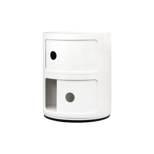 COMPONIBILI 2 ELEMENTI oppbevaringsbord, white, Kartell