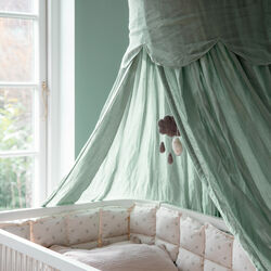 Cloud sengekappe, dusty green, Sebra