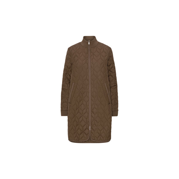 ART06 Padded Quilt Coat, cub brown, Ilse Jacobsen Hornb&aelig;k