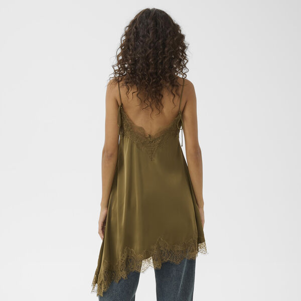 GZlalou dress, military olive, Gestuz