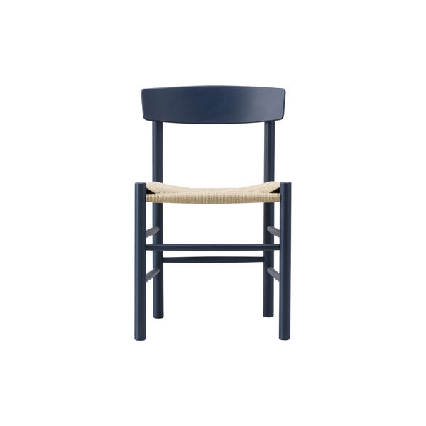 J39 Mogensen stol, indigo blue/natur, Fredericia Furniture