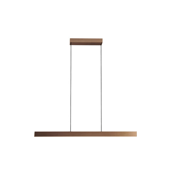EDGE LINEAR S1000 pendel, rose gold, LIGHT-POINT